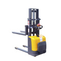 1T/2M electric stacker electric pallet truck ride type